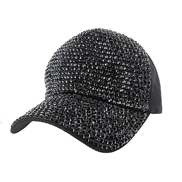 Full Front Studded Fashion Cap  MEZHTC1043