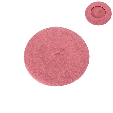 FASHION FELT SIDE BERET