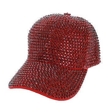 RHINESTONE GEM BASEBALL CAP