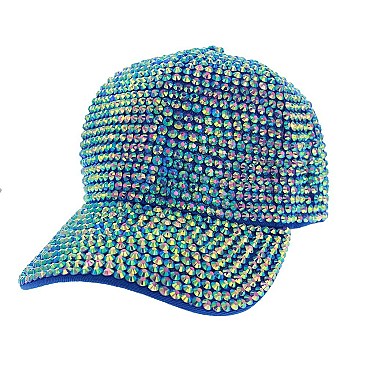 RHINESTONE GEM BASEBALL CAP