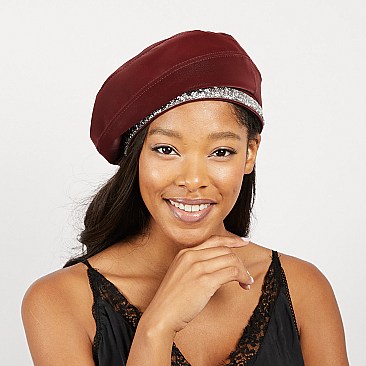 Faux Leather FRENCH WINTER BERET