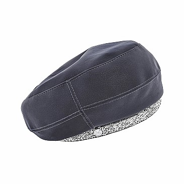 Faux Leather FRENCH WINTER BERET