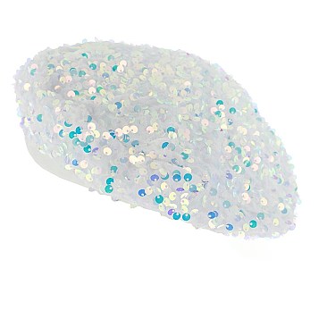 TRENDY SEQUIN COVERED FRENCH BERET