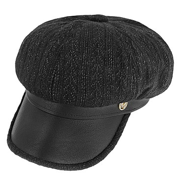 Sexy Winter Style Women's Newsboy Cap