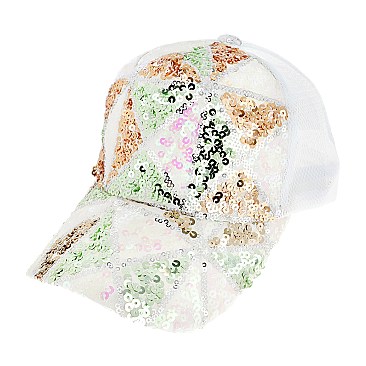 Fashion Sequin Cap