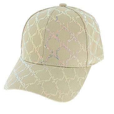 TRENDY SEQUIN ADJUSTABLE BASEBALL CAP