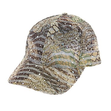 Fashion Animal Print Fabric Cap MEZ585