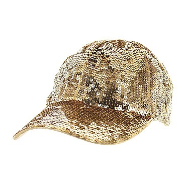 Trendy Sequin fashion Cap