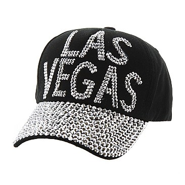 Denim studded Cap "Las Vegas"