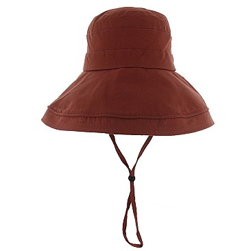 STRINGED BUCKET HAT