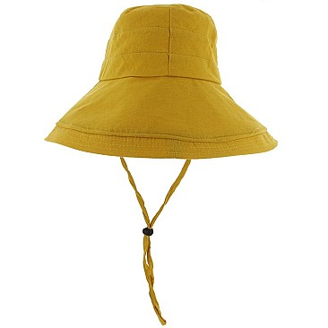 STRINGED BUCKET HAT