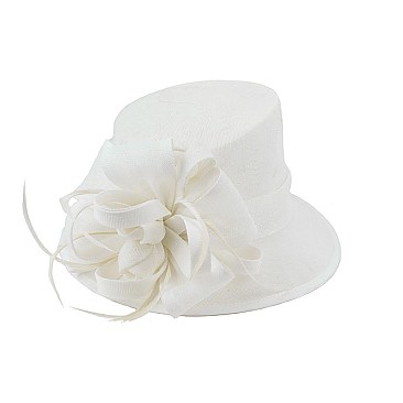 DERBY FLAX FABRIC HAT