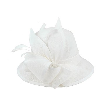 GATSBY FLAX FABRIC SMALL HAT