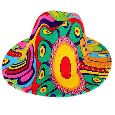 COLORFUL Fedora Hat for Women