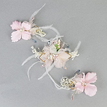 DAINTY FLOWER BUNCHES HEADPIECE SLHTH1030