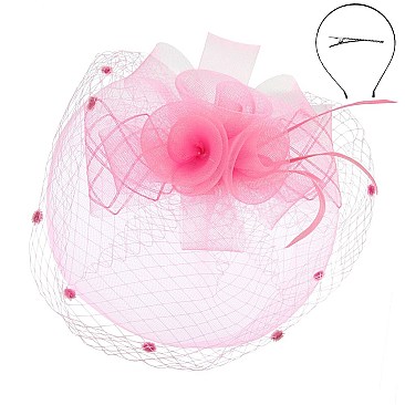 Classy MESH VEIL FASCINATOR