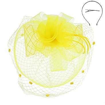 Classy MESH VEIL FASCINATOR