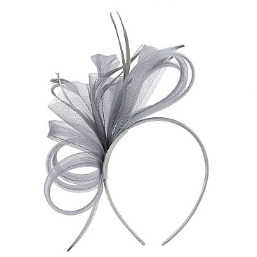 SIDE LOOPS FEATHERS FASCINATOR