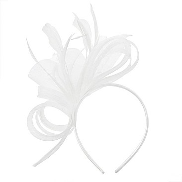 SIDE LOOPS FEATHERS FASCINATOR