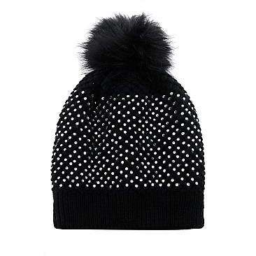 Trendy Embellished Beanie