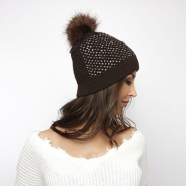 Trendy Embellished Beanie