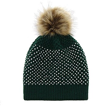 Trendy Embellished Beanie