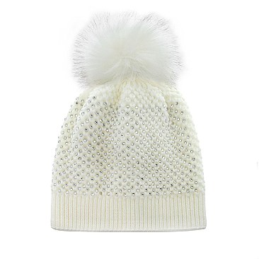 Trendy Embellished Beanie