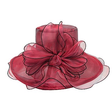 Elegant Organza Floppy EASTER Church Hat