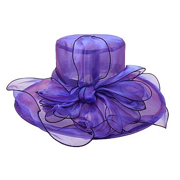 Elegant Organza Floppy EASTER Church Hat