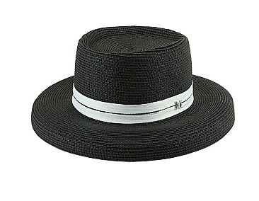 M-BAND SMALL BRIM WOVEN HAT