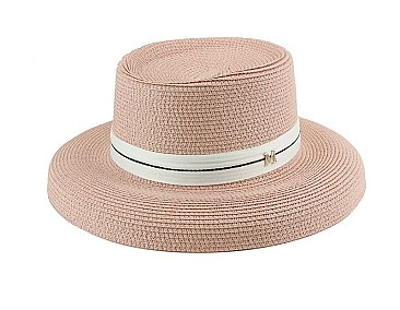 M-BAND SMALL BRIM WOVEN HAT