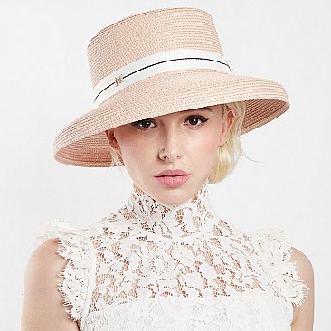 M-BAND SMALL BRIM WOVEN HAT