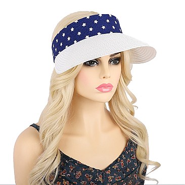 USA AMERICA PATRIOTIC FLAG VISOR