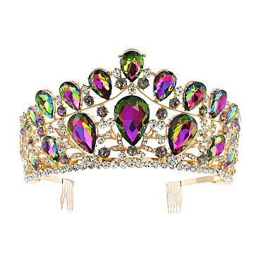 Crystal DROP TIARA