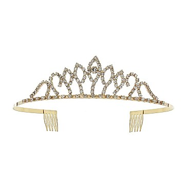 ELEGANT RHINESTONE PRINCESS TIARA SLHTY8733