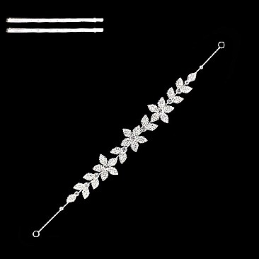 SPARKLY 3 DAISY RHINESTONE HEADPIECE SLHWH2081
