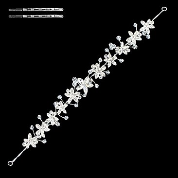 DAISY RHINESTONE BENDABLE HEADBAND SLHWH2151