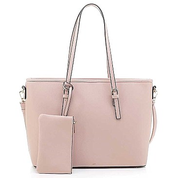 5IN1 FASHIONABLE PLAIN MODERN SHOPPER BAG