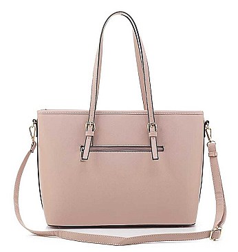 5IN1 FASHIONABLE PLAIN MODERN SHOPPER BAG