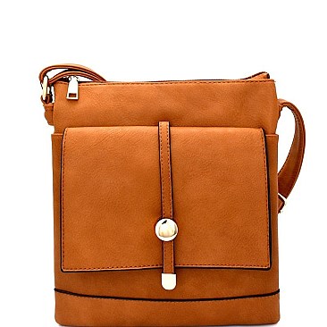 HY4-6103-LP Front Pocket Classy Large Cross Body