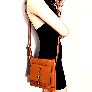 HY4-6103-LP Front Pocket Classy Large Cross Body