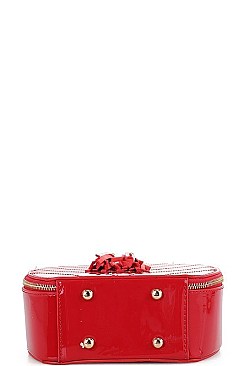 Tassel Stitch Crossbody Bag