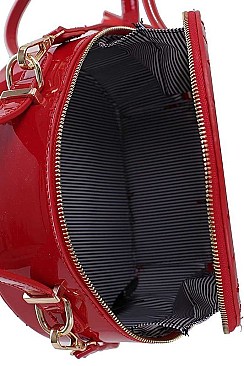 Tassel Stitch Crossbody Bag
