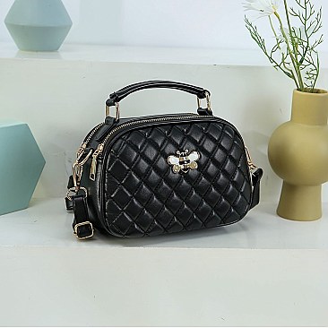 TRENDY GEOMETRIC MINI SHOULDER BAG