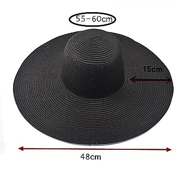 Wide Brim Straw Hat