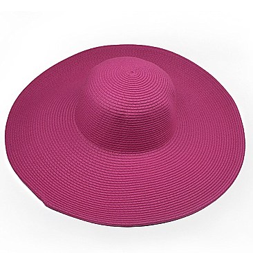 Wide Brim Straw Hat