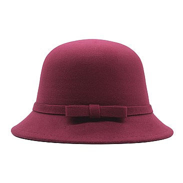 Fedora Felt Winter Bucket Hats
