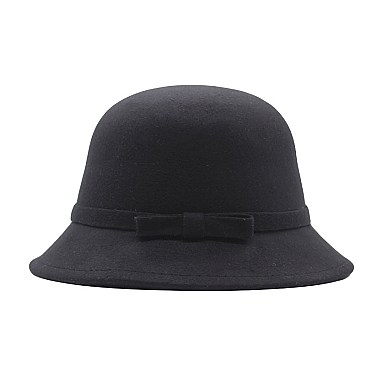 Fedora Felt Winter Bucket Hats