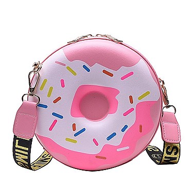 Yummy Donut Crossbody Clutch Bag