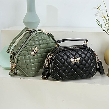 TRENDY GEOMETRIC MINI SHOULDER BAG